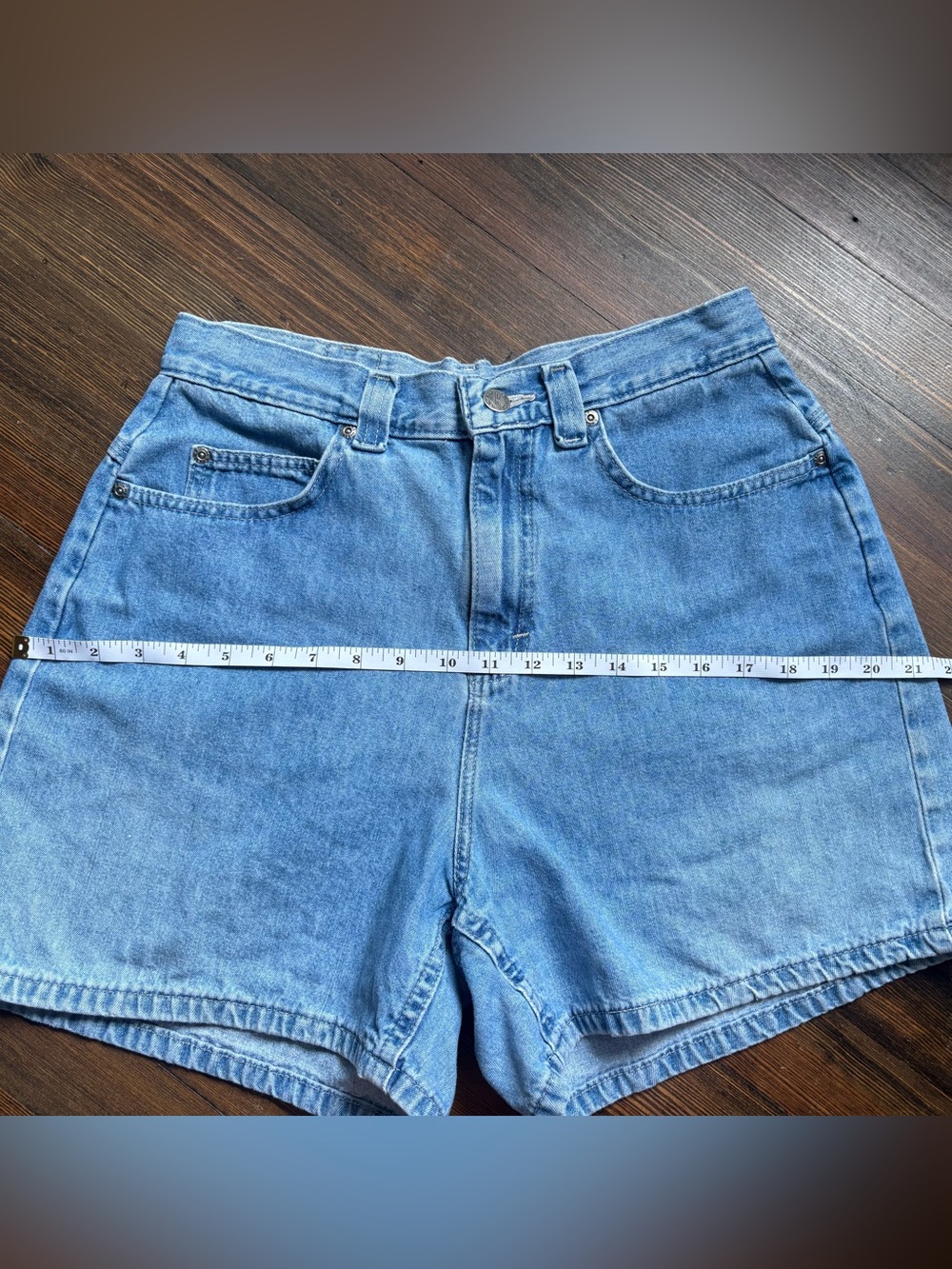Vintage Riders by Lee Blue Denim Shorts - Picture 6 of 10